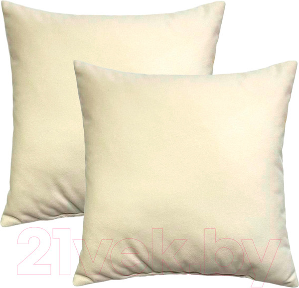 Изображение товара Комплект подушек декоративных MATEX Itaka Basis / 64-114 (2шт, молочный)