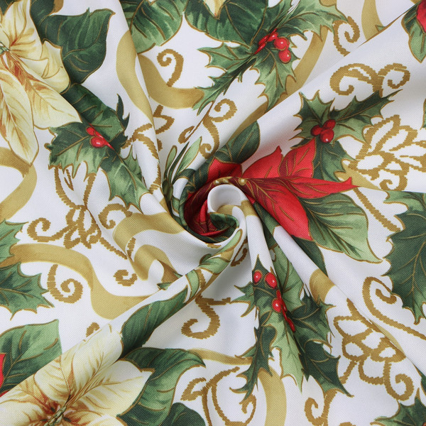 Изображение товара Скатерть Доляна Праздничные украшения 110x145 / 9580625