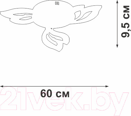 Изображение товара Люстра Vitaluce V3893-0/3PL