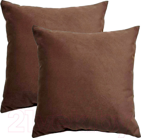 Изображение товара Комплект подушек декоративных MATEX Itaka Basis / 64-220 (2шт, коричневый)