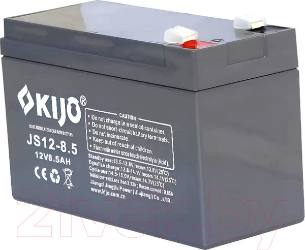 Изображение товара Аккумуляторная батарея Kijo 12V 8.5Ah F2 / 12V8.5AH