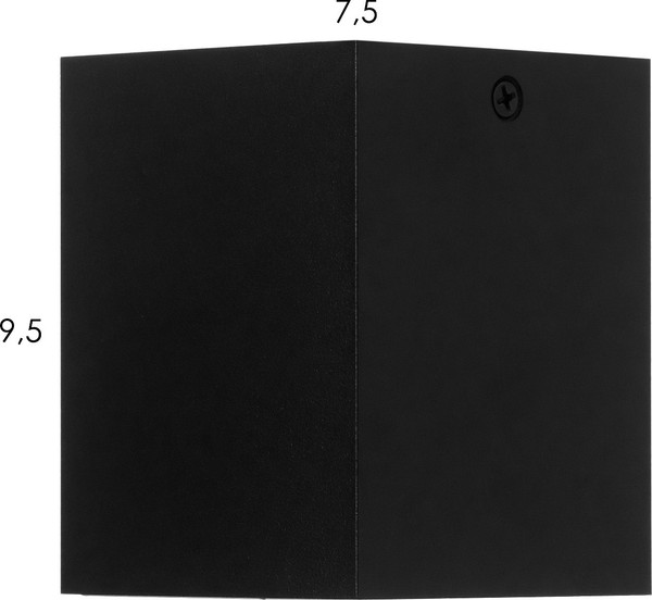 Изображение товара Точечный светильник BayerLux Кубик / 9901343 (черный/серебристый)