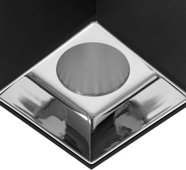 Изображение товара Точечный светильник BayerLux Кубик / 9901343 (черный/серебристый)