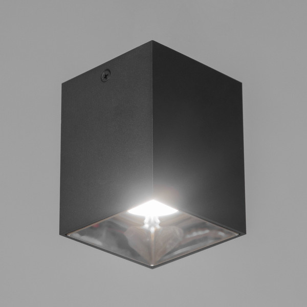 Изображение товара Точечный светильник BayerLux Кубик / 9901343 (черный/серебристый)