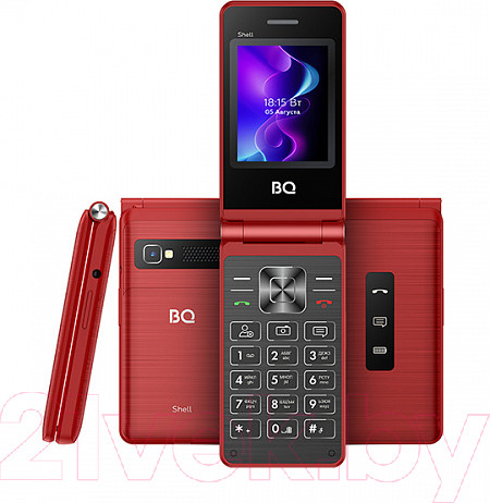 Изображение товара Мобильный телефон BQ Shell BQ-2411 (красный)