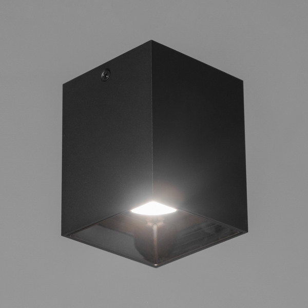 Изображение товара Точечный светильник BayerLux Кубик / 9901341 (черный/кофе)