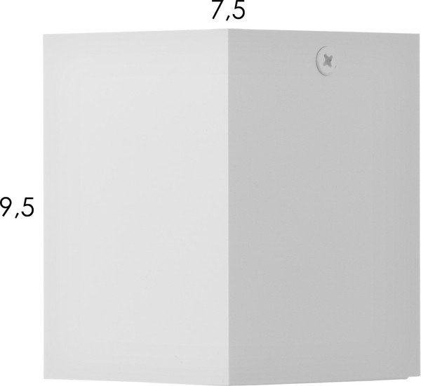 Изображение товара Точечный светильник BayerLux Кубик / 9901337 (белый/серебристый)