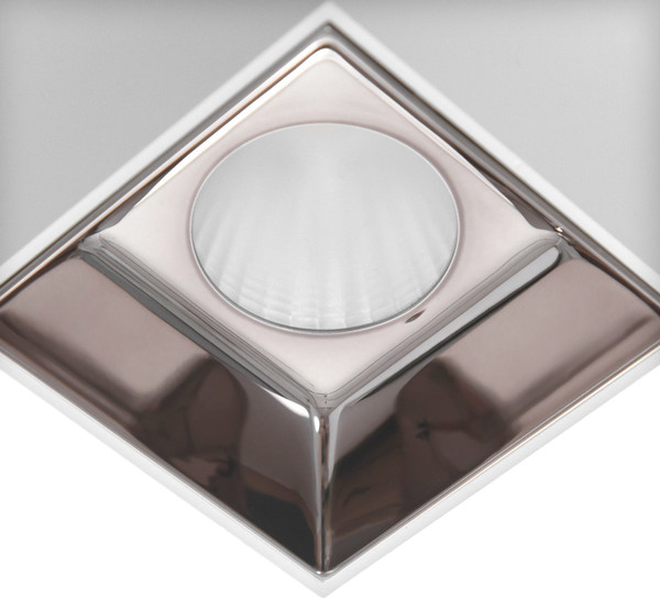 Изображение товара Точечный светильник BayerLux Кубик / 9901335 (белый/кофе)