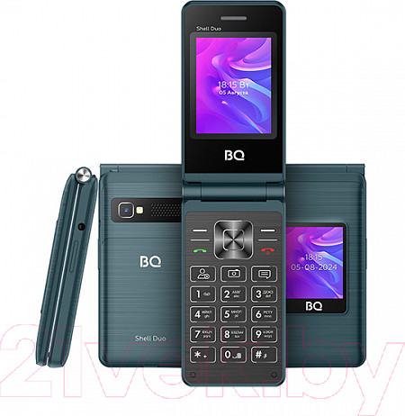 Изображение товара Мобильный телефон BQ Shell Duo BQ-2412 (синий)