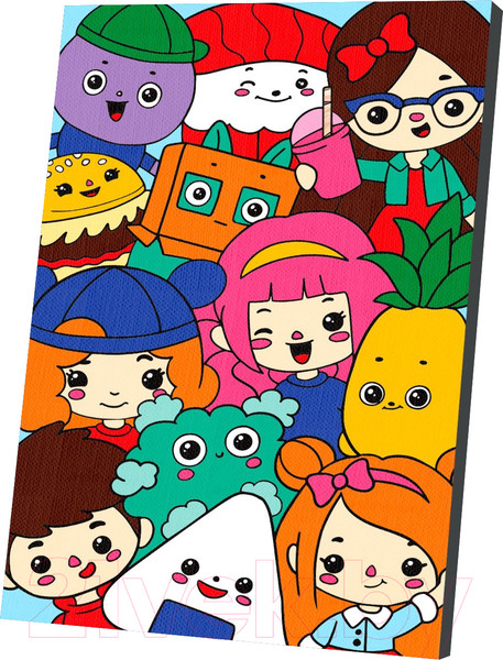 Изображение товара Картина по номерам Школа талантов Игровой мир / 10472659