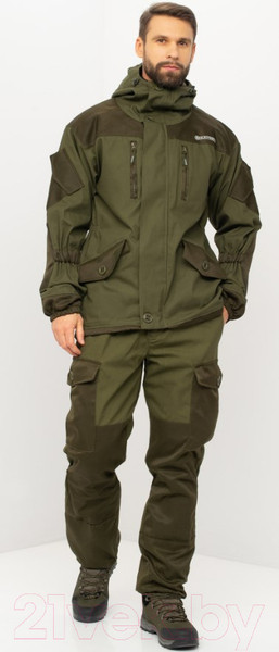 Изображение товара Костюм для охоты и рыбалки Huntsman Горка 5 -5°С Хаки Палатка/ Грета (р. 48-50/170-176)