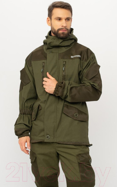 Изображение товара Костюм для охоты и рыбалки Huntsman Горка 5 -5°С Хаки Палатка/ Грета (р. 48-50/170-176)