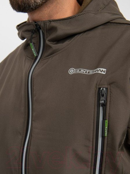 Изображение товара Костюм для охоты и рыбалки Huntsman Камелот -5°С Хаки Softshell (р. 52-54/182)