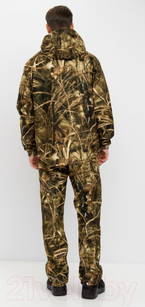 Изображение товара Костюм для охоты и рыбалки Huntsman Никс ЛЮКС -5°C Камыш Alova Windblock (р-р 44-46/170-176)