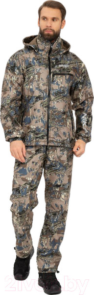 Изображение товара Костюм для охоты и рыбалки Huntsman Никс Люкс -5°C Лабиринт Alova Windblock (р-р 52-54/182-188)