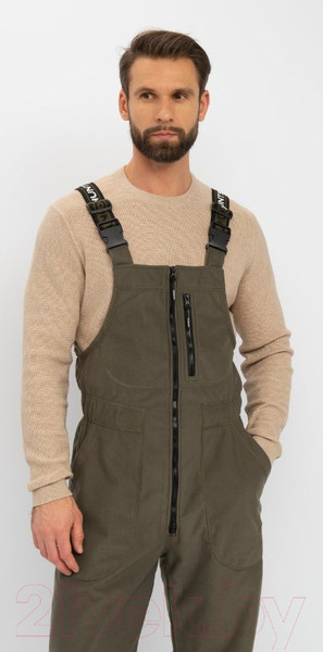 Изображение товара Костюм для охоты и рыбалки Huntsman Никс Люкс -5°C Alova Windblock Хаки (р-р 60-62/170-176)