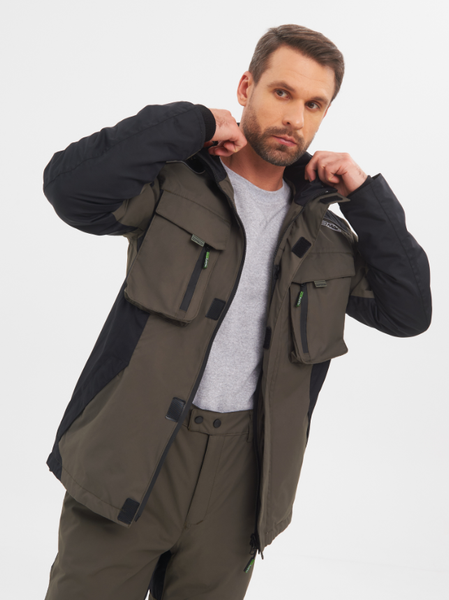 Изображение товара Костюм для охоты и рыбалки Huntsman Торнадо 0°C Breathable Хаки (р-р 48-50/170-176)