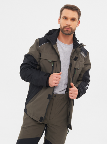 Изображение товара Костюм для охоты и рыбалки Huntsman Торнадо 0°C Breathable Хаки (р-р 48-50/170-176)