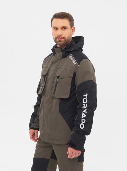 Изображение товара Костюм для охоты и рыбалки Huntsman Торнадо 0°C Breathable Хаки (р-р 48-50/170-176)