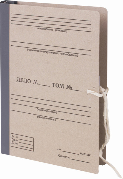 Изображение товара Папка картонная Staff Форма 21 / 111054 (бурый)