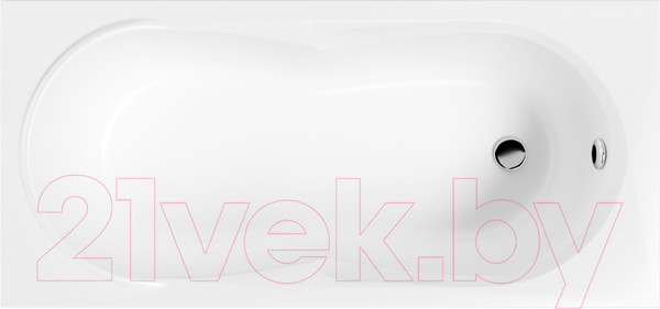 Изображение товара Ванна акриловая Lauter Celeste 170x75 / 21060075 (с ножками, лицевым и торцевым экранами)