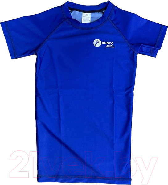 Изображение товара Футболка для единоборств RuscoSport Детский (S, blue)