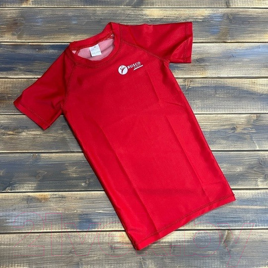 Изображение товара Футболка для единоборств RuscoSport Детский (2XL, red)