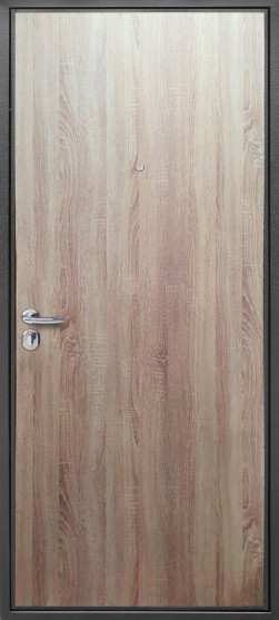 Изображение товара Входная дверь Guard 96x205 левая (антик серебристый/дуб сонома)