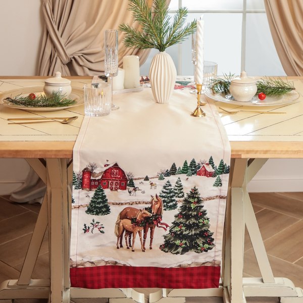 Изображение товара Дорожка на стол Этель Happy Holidays 40x149 / 10658945