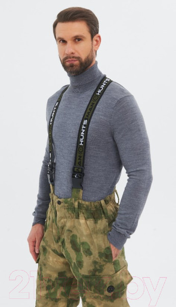 Изображение товара Костюм для охоты и рыбалки Huntsman Горка 5 деми -5°С Смесовая Рип-Стоп Малахит (р-р 52-54/182-188)