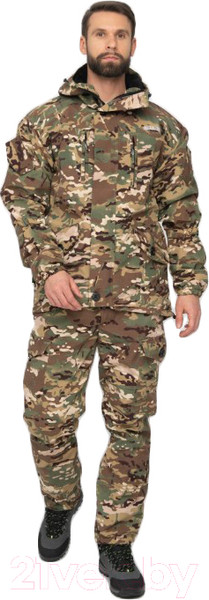 Изображение товара Костюм для охоты и рыбалки Huntsman Горка 5 деми -5°С Смесовая Рип-Стоп Мультикам (р-р 52-54/182-188)