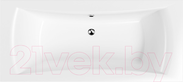 Изображение товара Ванна акриловая Lauter Belgravia 180x80 / 21110180 (с ножками, лицевым и торцевым экранами)