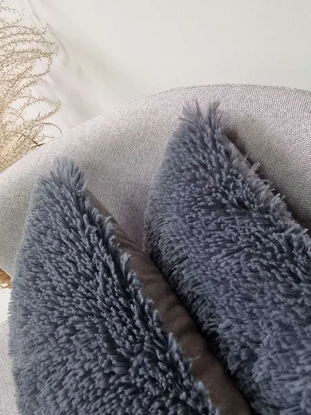 Изображение товара Подушка декоративная MATEX Plush Line / 59-288 (темно-серый)