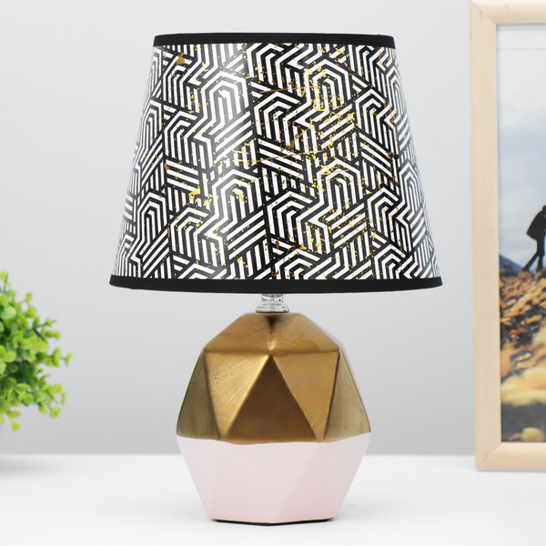 Изображение товара Прикроватная лампа Risalux Румби 9497150 (золото/розовый)