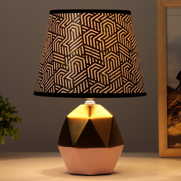 Изображение товара Прикроватная лампа Risalux Румби 9497150 (золото/розовый)