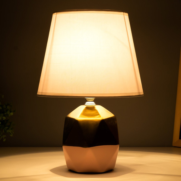 Изображение товара Прикроватная лампа Risalux Румби 9497151 (золото/розовый)