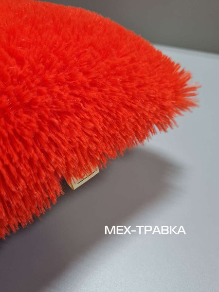 Изображение товара Подушка декоративная MATEX Plush Line / 28-994 (красный)
