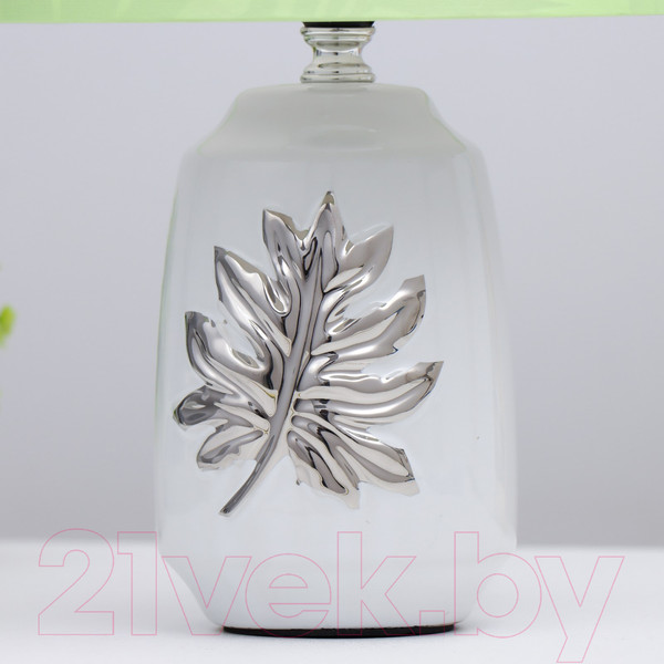 Изображение товара Прикроватная лампа Risalux Монстера 9497169 (белый/зеленый)