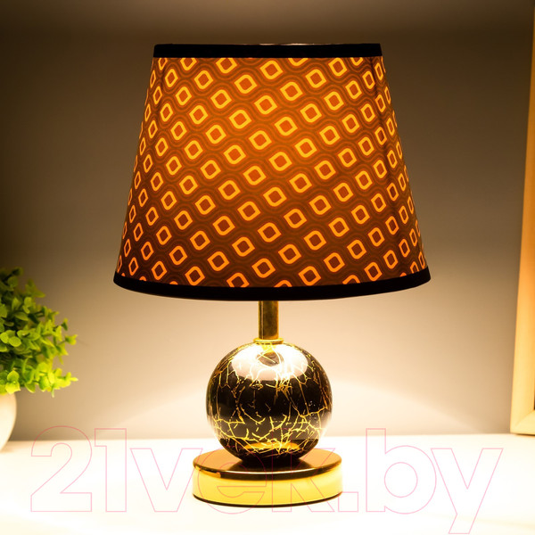 Изображение товара Прикроватная лампа Risalux Амалия 9497174 (черный/золото)