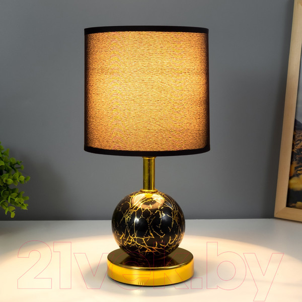 Изображение товара Прикроватная лампа Risalux Амалия 9497175 (черный)