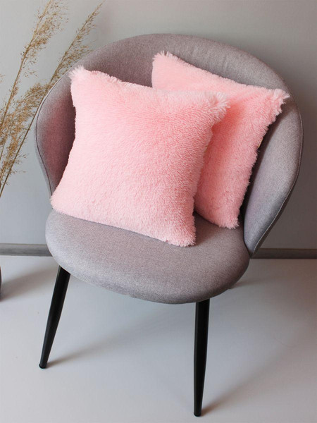 Изображение товара Подушка декоративная MATEX Plush Line / 29-021 (розовый)