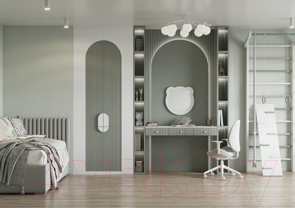 Изображение товара Зеркало Акватон Каспер Мишка (1A283502CRE20)