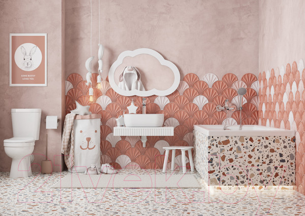 Изображение товара Зеркало Акватон Каспер Облако (1A283602CRE20)