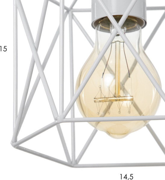 Изображение товара Потолочный светильник BayerLux Прямоугольник / 4388295 (белый)