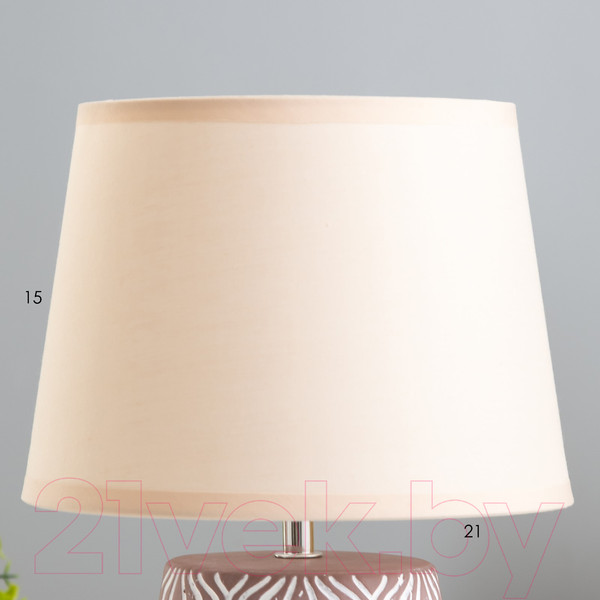 Изображение товара Прикроватная лампа Risalux Маура 9561937 (кофе)