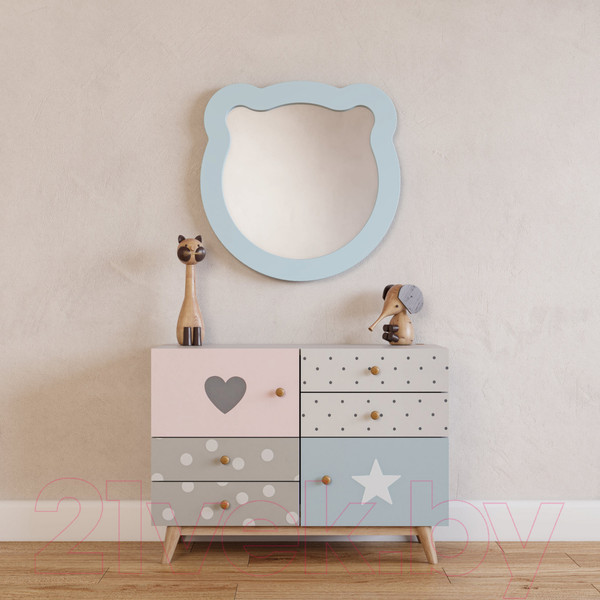 Изображение товара Зеркало Акватон Каспер Мишка (1A283502CR0E0)