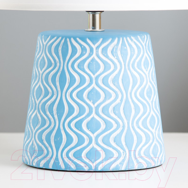 Изображение товара Прикроватная лампа Risalux Маура 9561938 (голубой)