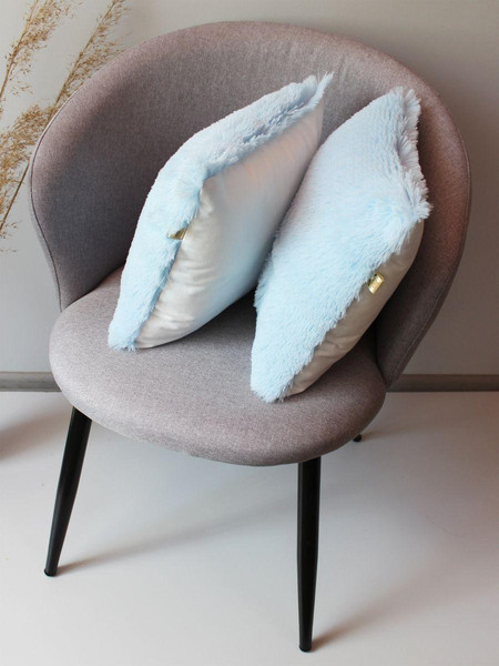 Изображение товара Подушка декоративная MATEX Plush Line / 55-648 (голубой)