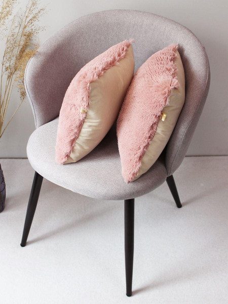 Изображение товара Подушка декоративная MATEX Plush Line / 56-027 (темно-розовый)