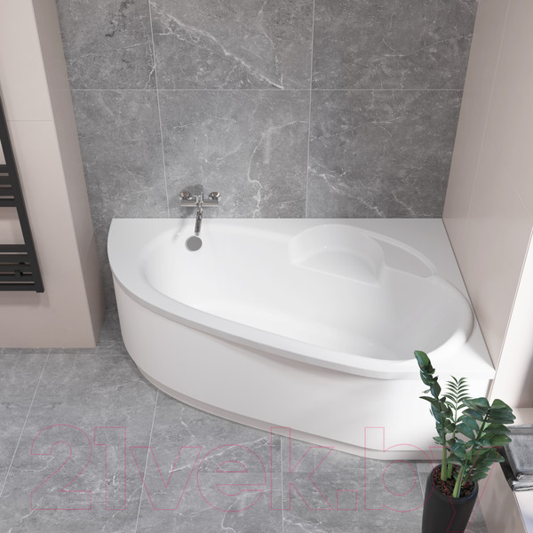 Изображение товара Ванна акриловая Lauter Valencia 150x100 / 2102150R (с ножками)